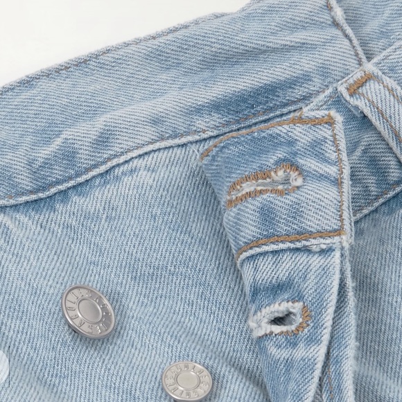 Agolde Los Ángeles criss cross denim - 25 - Picture 12 of 15